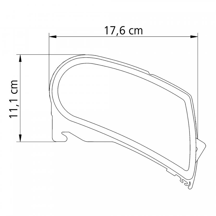 Artikelbild 4 des Artikels “Markise Thule Omnistor 9200, creme-weiß, 4 m, Mystic Grau creme-weiß | 4 m“